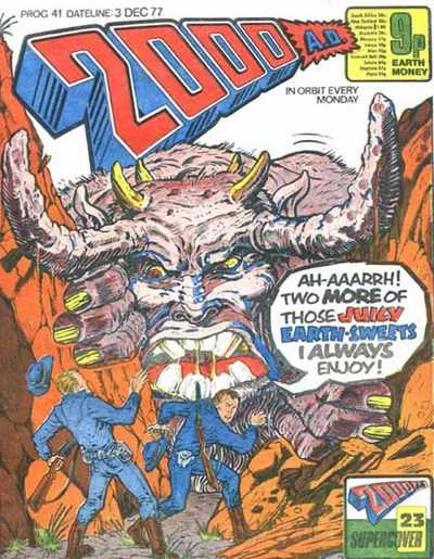 Image for 2000 AD #41 - Prog 41 released by Rebellion on December 3, 1977.Featuring Judge Dredd