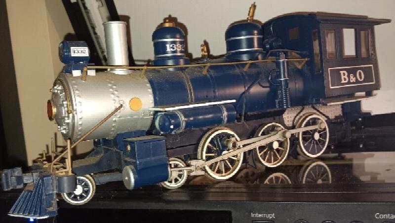 Original 1994 Bachmann Trains Big Hauler B&O Royal Blue 4-6-0 Engine G ...