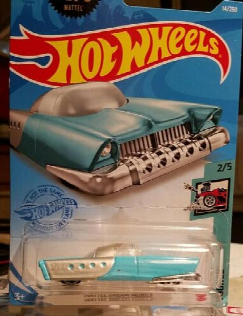 Hot Wheels Mattel Dream Mobile BLUE 2/5 TOONED 14/250 75th ANNIVERSARY