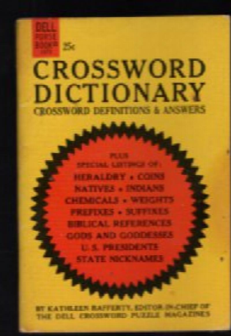 Dell Crossword Dictionary
