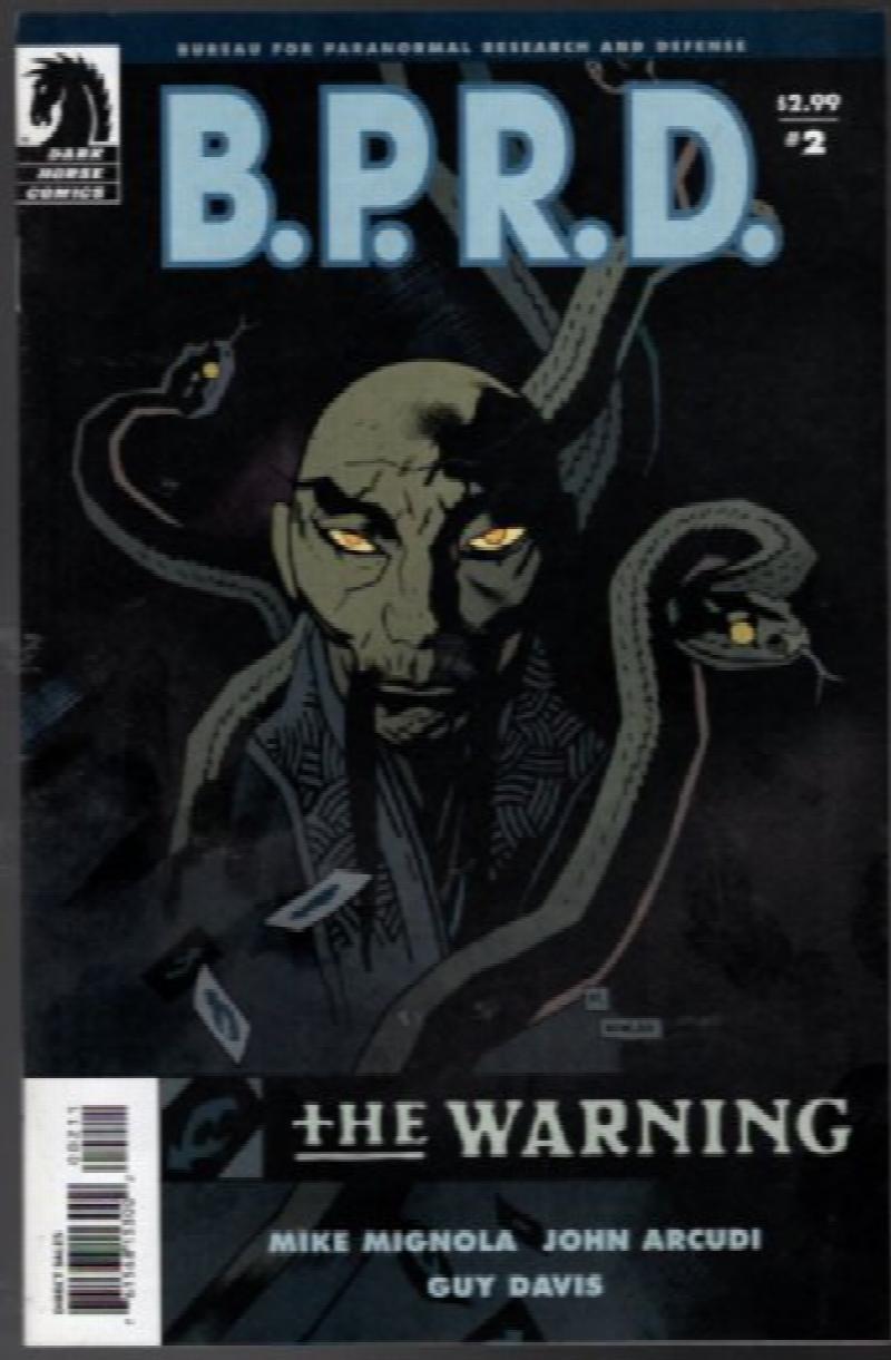 B.P.R.D.: The Warning #1 #2 and #4 both in VG+ or better